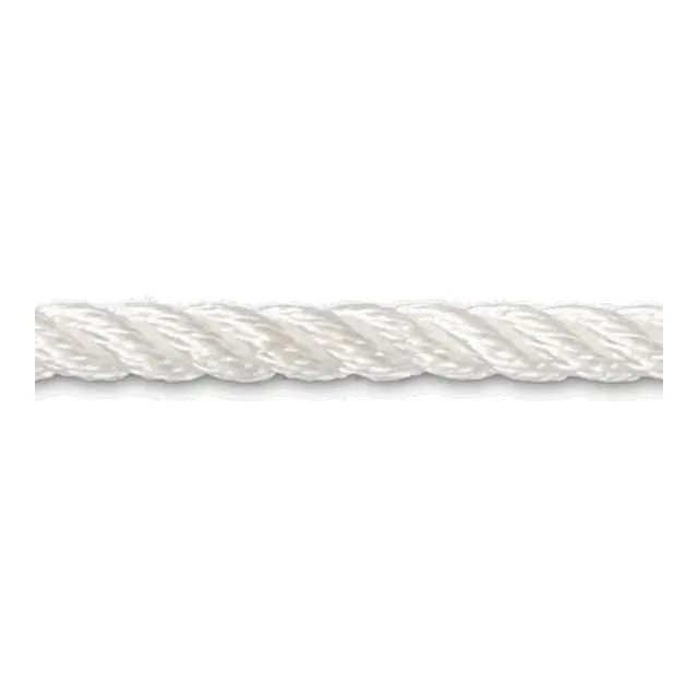 ROBLINE Rapallo Fortøyningstau - Ø14 mm Hvit - 100m rull - flettet 