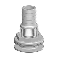 TRUDESIGN Skroggjennomf&#248;ring 1 1/4&quot; 32mm 90433 - Hvit