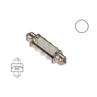 NAUTICLED Pære, festoon - 31mm kaldhvit 0,8W