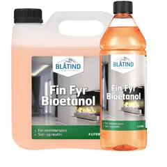 BL&#197;TIND Fin Fyr Bioetanol For Spritapparater - Brenner meget rent