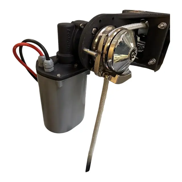 LOFRANS Gecko Ankervinsj 12V - 600W for blytau - fritt fall - innvendig 