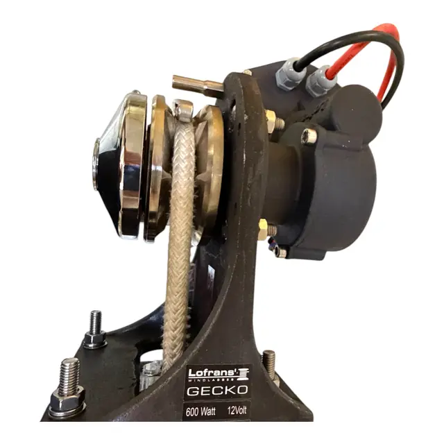 LOFRANS Gecko Ankervinsj 12V - 600W for blytau - fritt fall - innvendig 