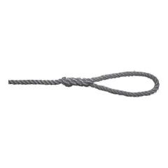 ROBLINE Rapallo fort&#248;yningsline - gr&#229; &#216;14mm x 6m - tvinnet - l&#248;kke/tamp