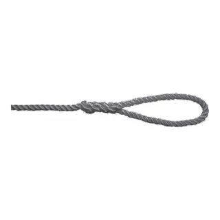 ROBLINE Rapallo fort&#248;yningsline - gr&#229; &#216;14mm x 6m - tvinnet - l&#248;kke/tamp