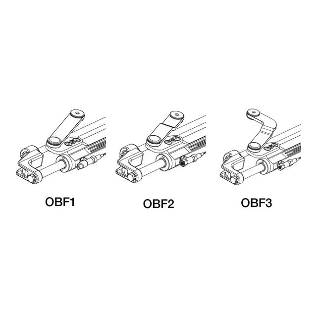 ULTRAFLEX Hydraulisk styring OBF1< 175hk komplett pakke for outboard inntil 175hk 