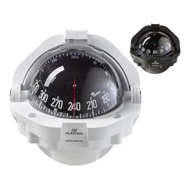 PLASTIMO Kompass Offshore 105 - Hvit Frontavlest rose 