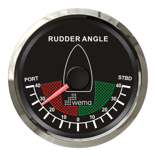 WEMA Rorindikator NMEA 2000 Sort, Syrefast 