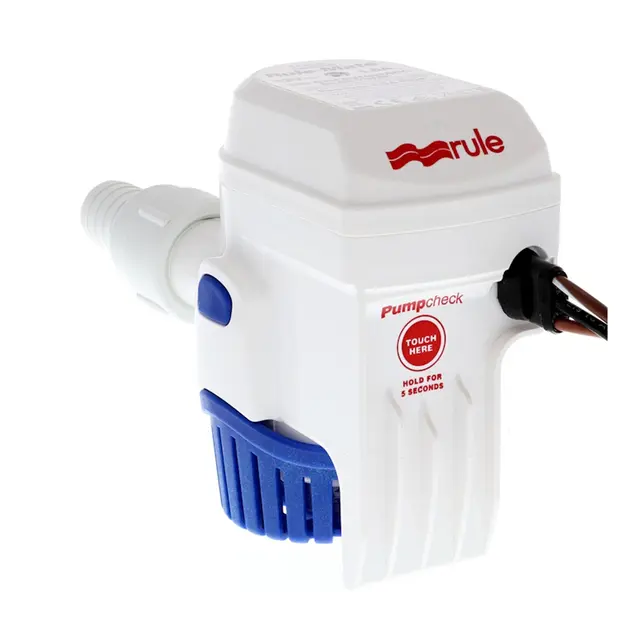 RULE-Mate B 500GPH Automatisk Lensepumpe 12V - 1900 l/t - m/ Nivåsensor 