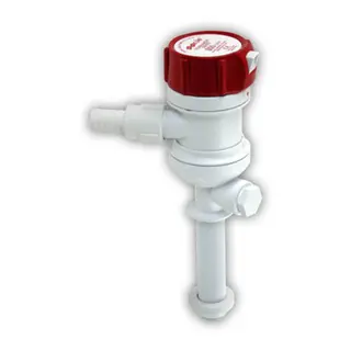 RULE Fiskekumspumpe STC 500 GPH m/ 1&quot; rett plastr&#248;r