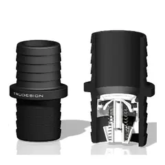 TRUDESIGN Tilbakeslagsventil - &#216;25mm 90846 - Sort
