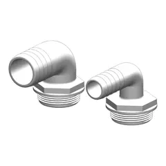 TRUDESIGN Tank Fitting 38mm 90594 - 90&#176; slangestuss