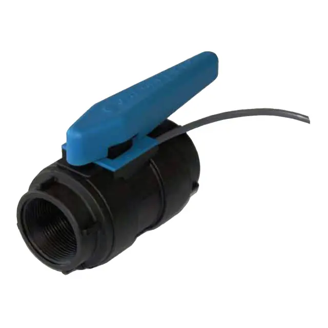 TRUDESIGN Kuleventil m/giver - 1¼" 90239 - Sort - For display 127107 