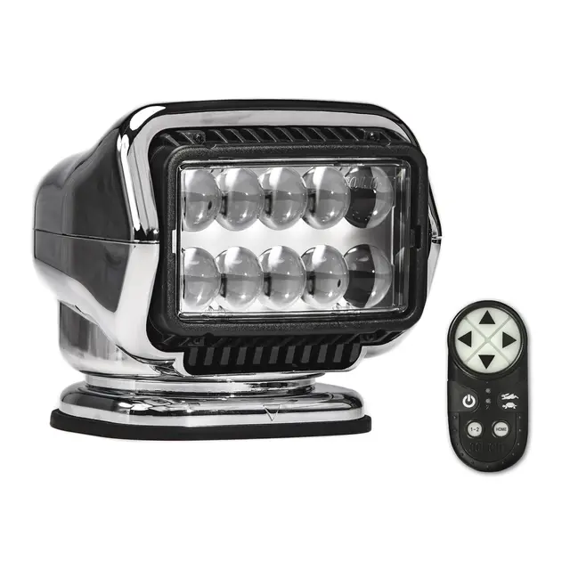 GOLIGHT STRYKER Lyskaster LED 12V, hvit Søkelys m/ trådløs kontroll 