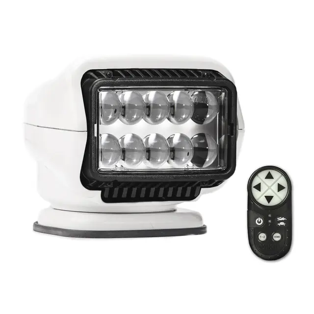 GOLIGHT STRYKER Lyskaster LED 12V, hvit Søkelys m/ trådløs kontroll 