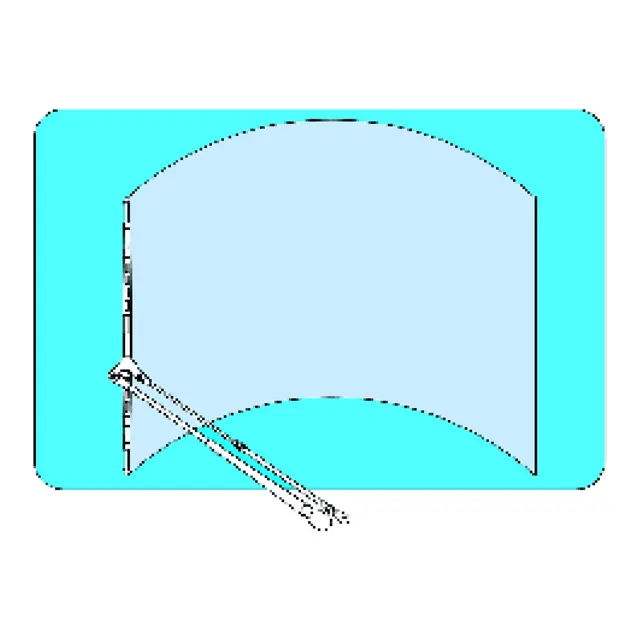 ROCA Parallellarm W12 475 - 610mm - Sort 