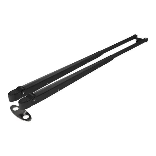 ROCA Vinduspusserarm for W38 470-750 mm - Sort - Rustfritt stål 
