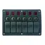 1852M Bryterpanel 12V/24V 6 brytere