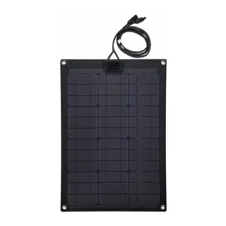 Fleksibelt Solcellepanel 20 Watt 60 x 30 cm