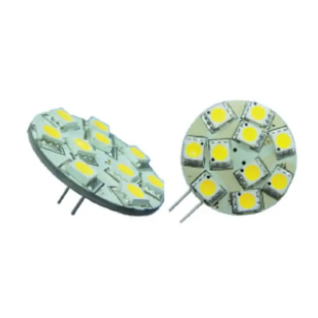 NAUTICLED innsats G4, 2700K/varmhvit 10 SMD - 1,6W - sidepin - dimmbar 
