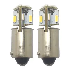 1852M LED P&#230;re 12/24V - 2pk BA9S - Varmhvit - 70 lumen