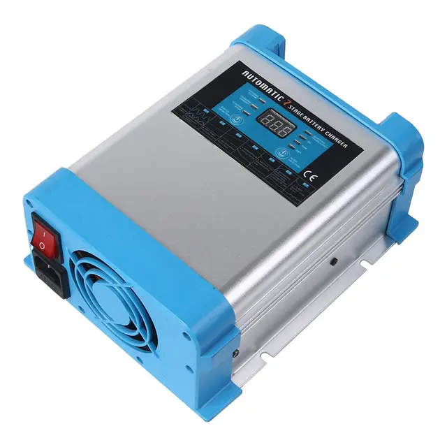 1852M Batterilader Pro Serie 12v - 60A - 7 steg - 2 kanaler 