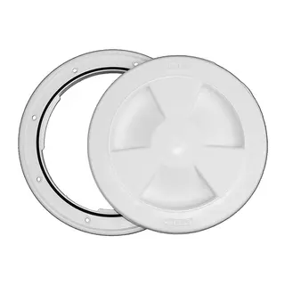 Inspeksjonsluke 4&quot; Hvit - &#216; ytterm&#229;l: 143mm