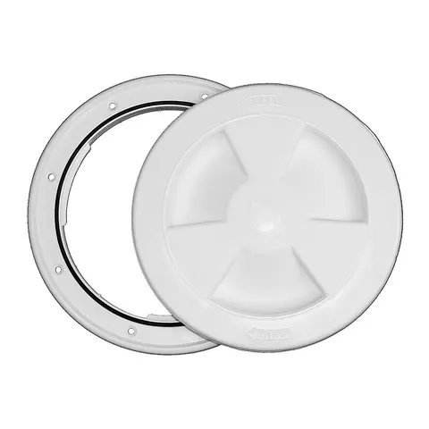 Inspeksjonsluke 4&quot; Hvit - &#216; ytterm&#229;l: 143mm