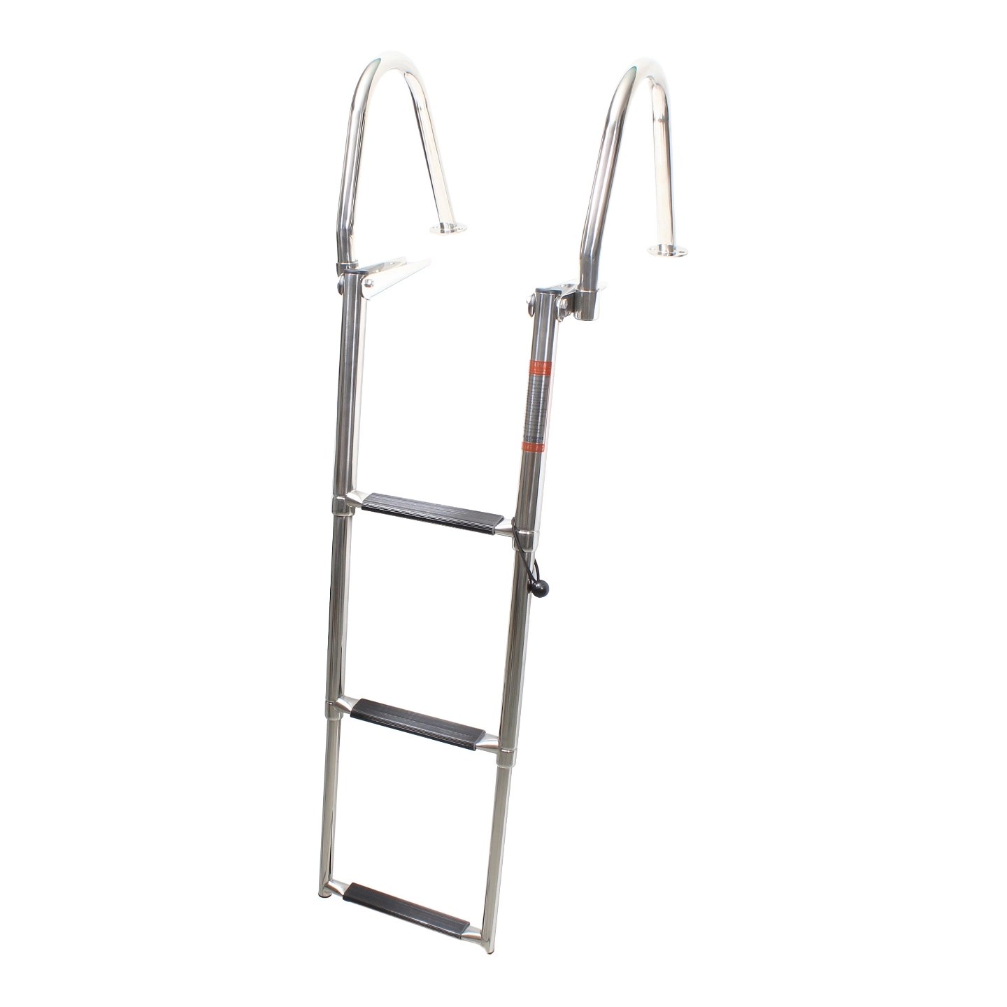 1852M Badestige med bøyler - 4 trinn for montering på badeplattform