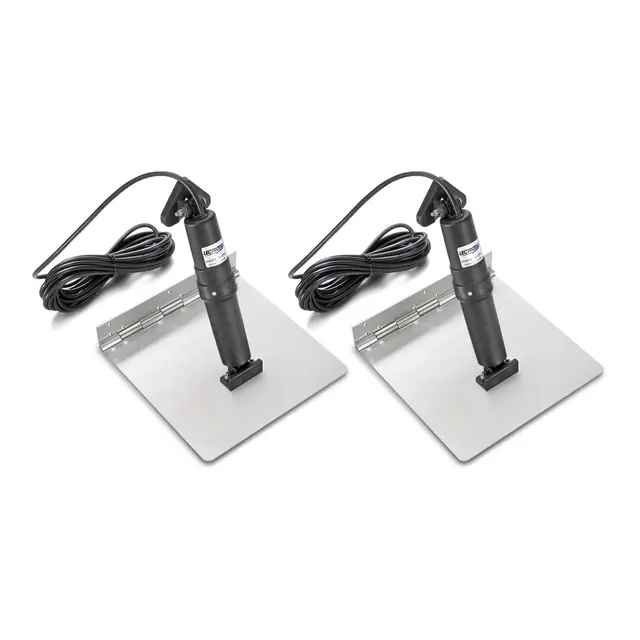 LECTROTAB Trimplan komplett alu 9x9" Kit inkl. bryterpanel m/LED indikatorer 
