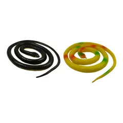 Måkejager/Fugleskremsel - Orm - Sort/Gul Lengde: 105 cm