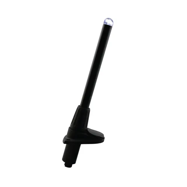 LALIZAS Micro LED Pole 360° rundtlysende Toppmontert - 60cm - Sort 