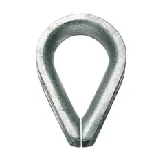 Kause i galvanisert st&#229;l for &#216;40 mm tau