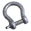 H-sjakkel, &#216;6mm bolt galvanisert st&#229;l - 40mm - 13mm &#229;pning