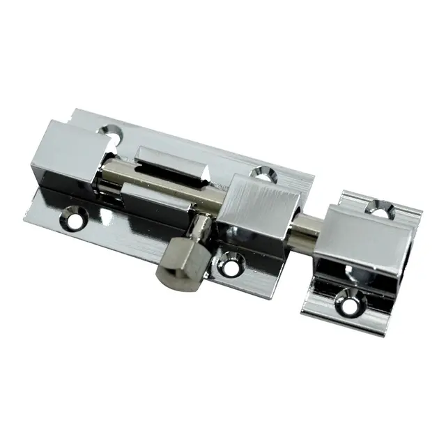 Skåte - 51x25mm Forkrommet messing 