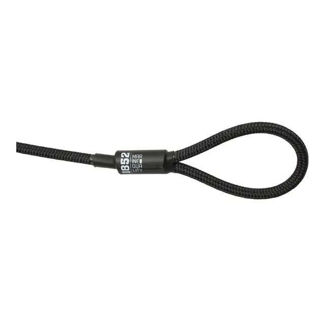 1852M Låsewire, sort 3m 