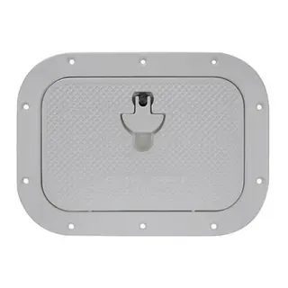 CEREDI Luke i aluminium - gr&#229; Utv. m&#229;l: 270x370 mm