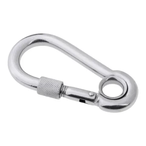 Karabinkrok med &#248;ye og l&#229;s syrefast 316