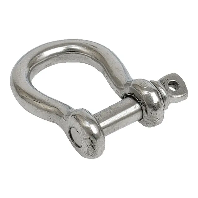 H-sjakkel 316, Ø8mm bolt 54mm - 17 mm åpning 