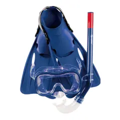 Dykkersett for barn Sv&#248;mmef&#248;tter - Dykkemaske - Snorkel