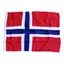 ADELA Norsk båtflagg, 120 x 87 cm Polyester