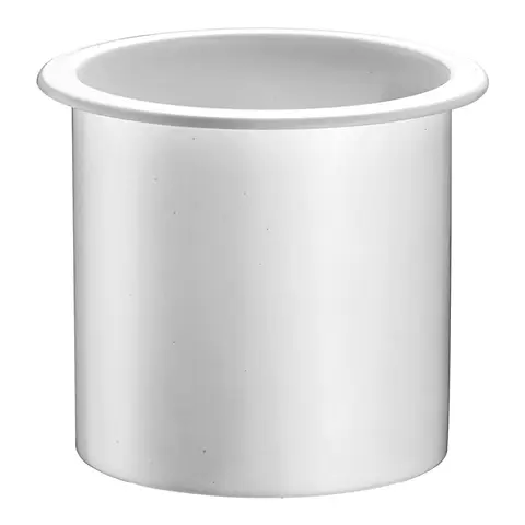 EASTERNER Flaske Glassholder plast Hvit - Nedfellbar