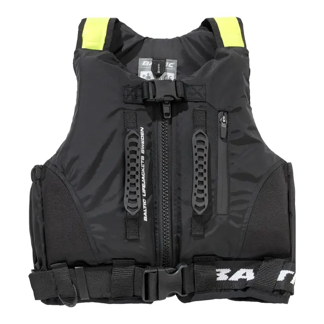 BALTIC Vannsportvest Stinger Str. M Sort/Gul - 50-70kg - 60N 