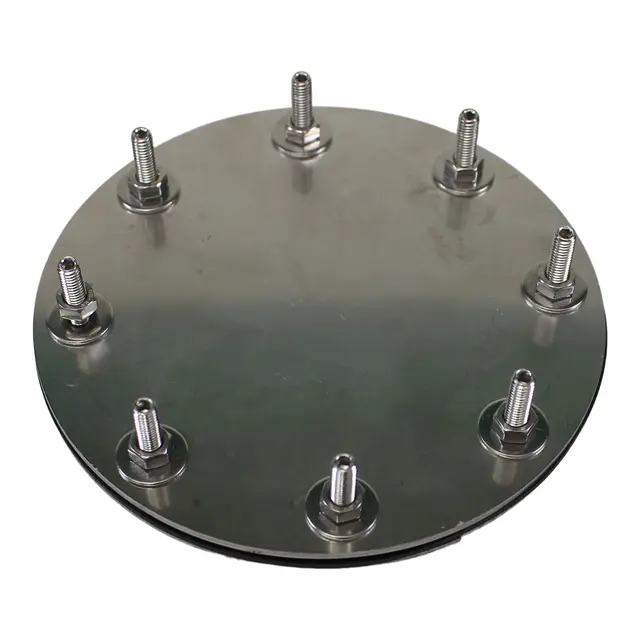 Inspeksjonsluke for tank - Ø200 mm 316 syrefast 