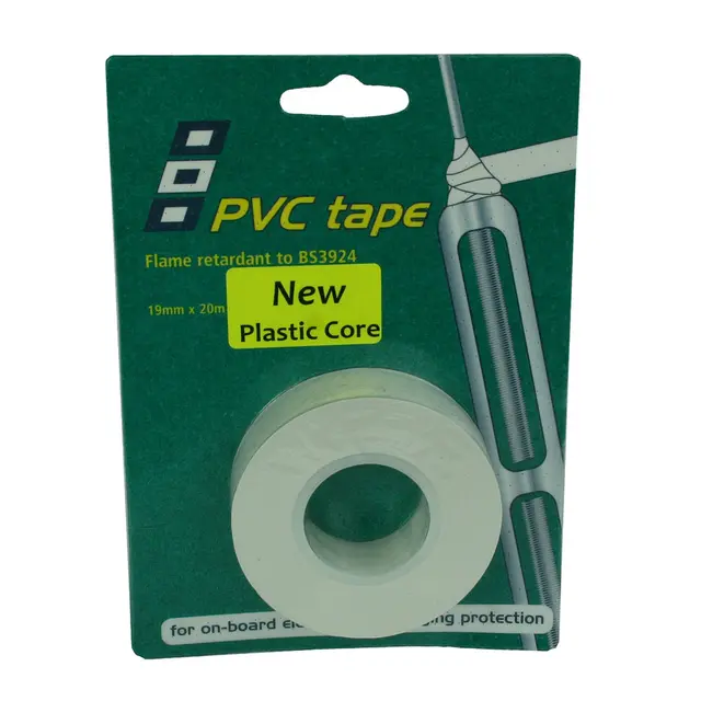 PSP Elektrikertape hvit 20m 