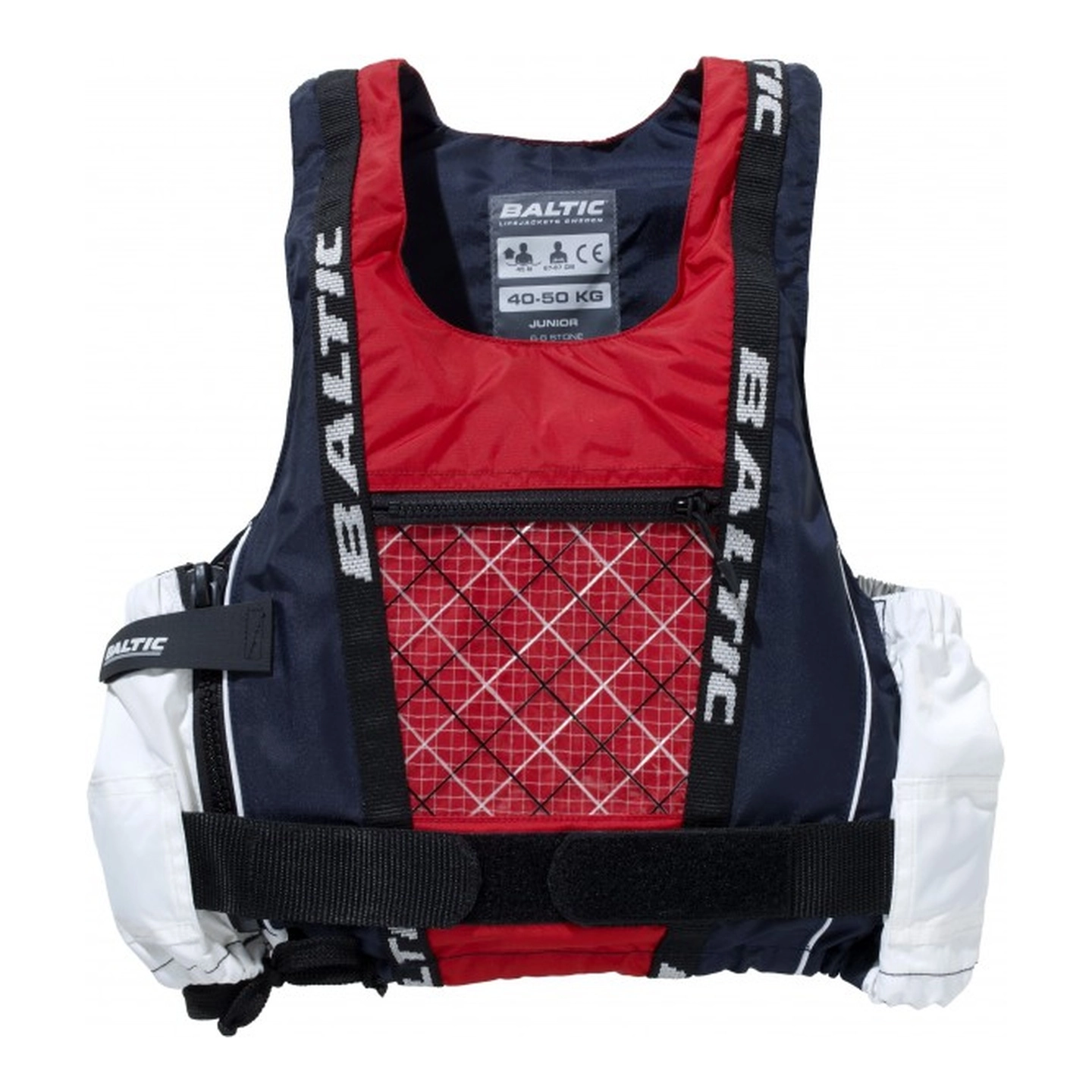 BALTIC Flytevest Dinghy Pro L (80-90kg) marin/rød/hvit