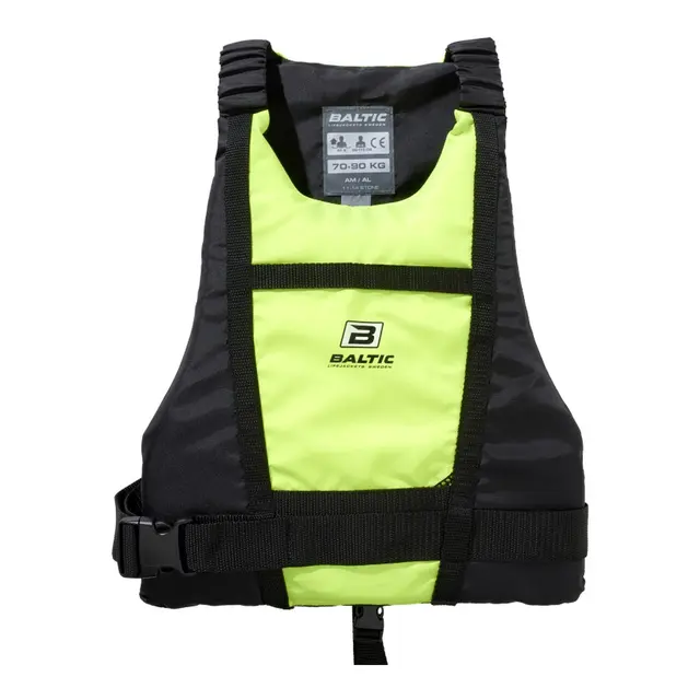 BALTIC Padlevest Paddler L (70+ kg) UV-gul/sort 