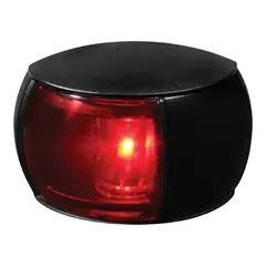 HELLA MARINE NaviLED Compact lanterne Babord- Farget glass - 2NM - SORT