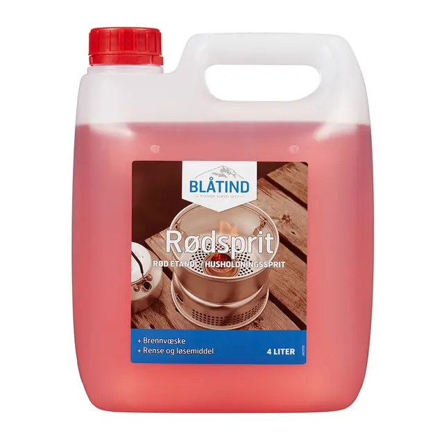 BLÅTIND Rødsprit - 4L 