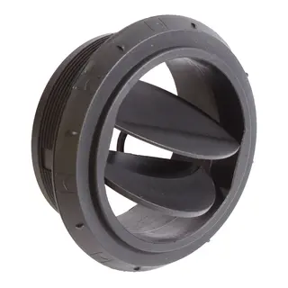 WEBASTO Luftuttak - &#216; 60mm Roterende, lukkbar - Sort
