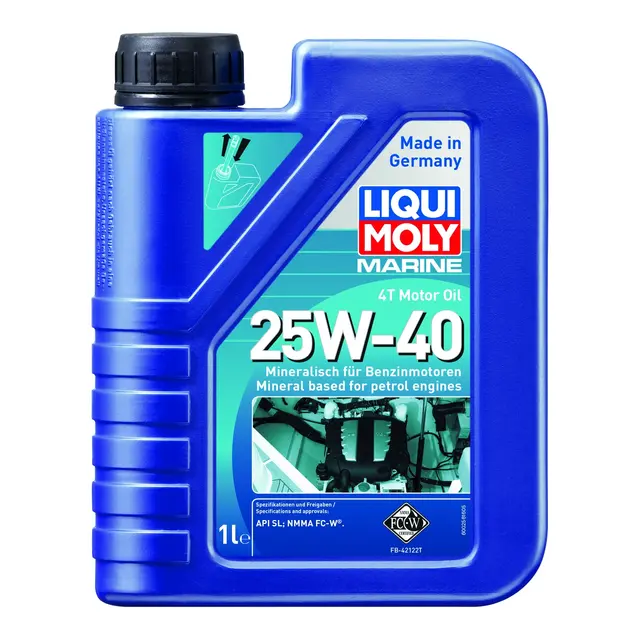 LIQUI MOLY Marine 4T Motorolje 25W-40 1L 